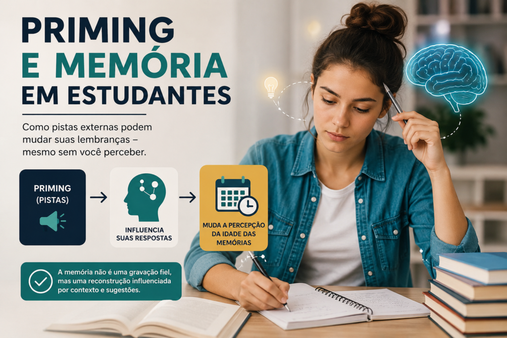 priming e memória em estudantes